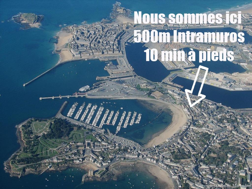 L'Atelier - Rdc - Plage 50M - Remparts 500M 圣马洛 外观 照片